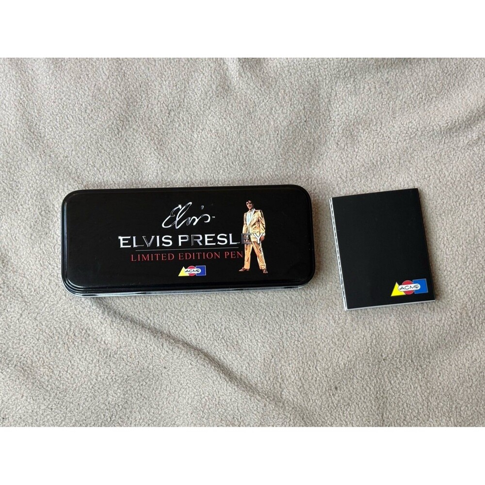 Acme Studios Elvis Presley Limited Edition Rollerball Pen CASE AND Manual ONLY
